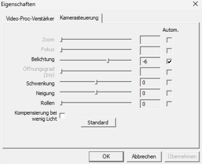 HBV-OV2710-Einstellung2
