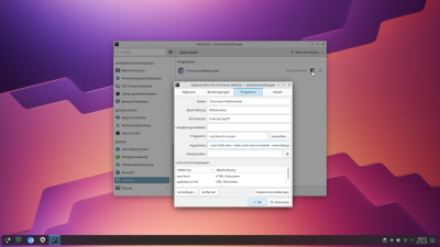 Autostart-Chromium